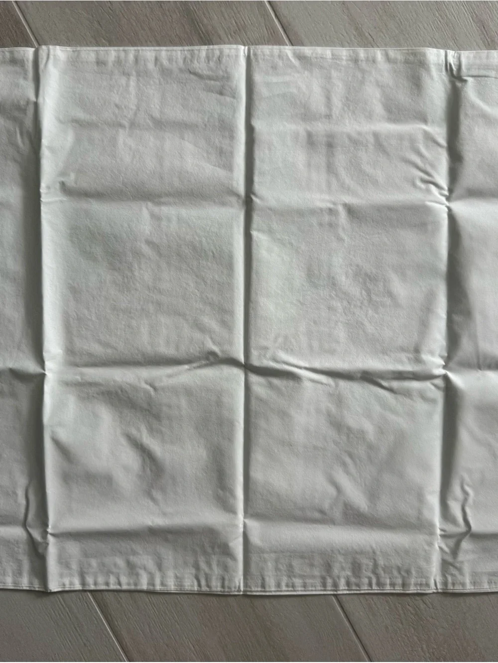 Pottery Barn Standard Size Pillowcase ~ White/Taupe Embroidered: B